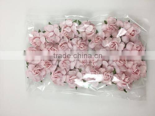 Soft Pink , large Handmade Mulberry Paper Flower, Wedding Party, Scrap-booking Crafts 124