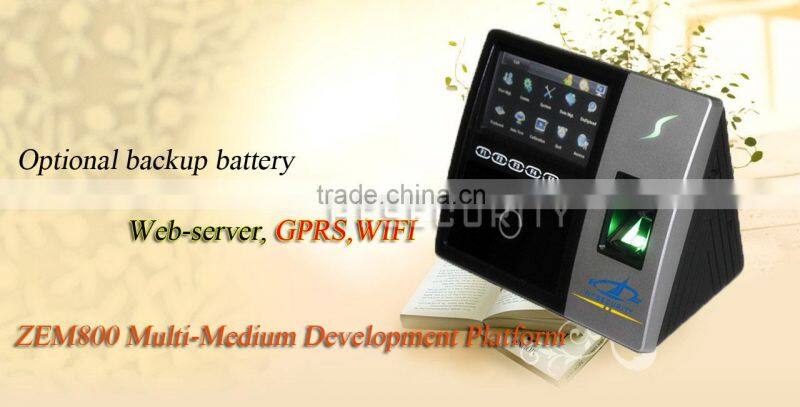High Quality Facial Recognition And Fingerprint Time Attendance And Access Control System (HF-FR202)