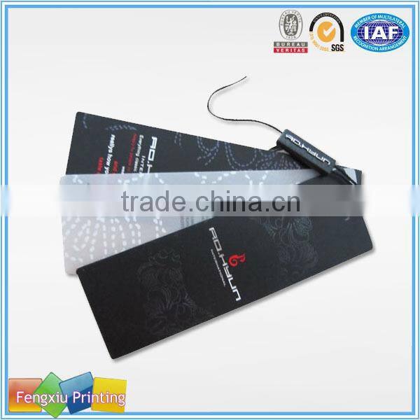 Professional Cheap Garment Paper Hangtag Label Design