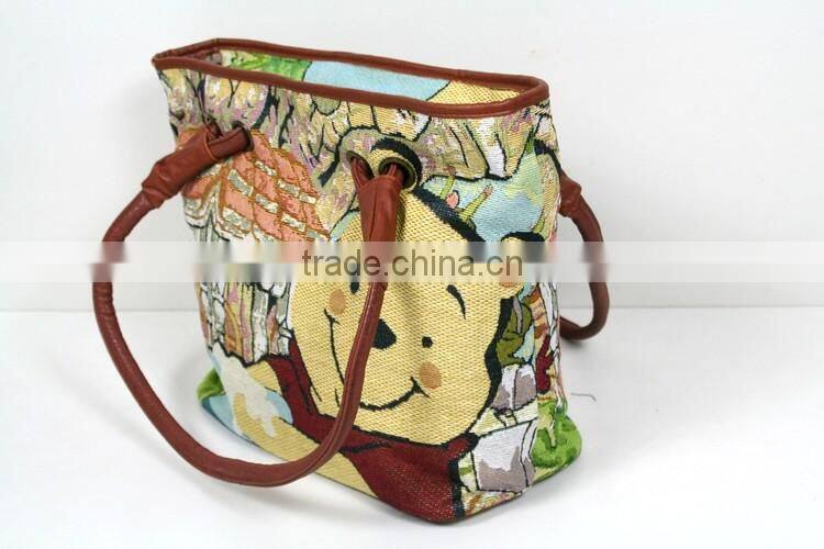 eco hemp handled shopping bag hand bags woman