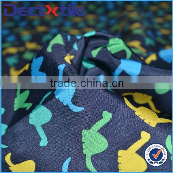 Shishi 100% polyester wholesale waterproof viscose printed fabric printed silk floral dress fabric rayon printed fabric