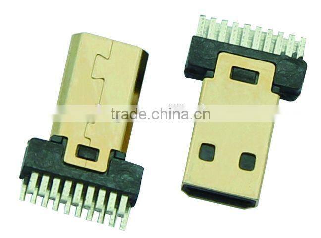 New Type Splint Micro HDMI D male Connector