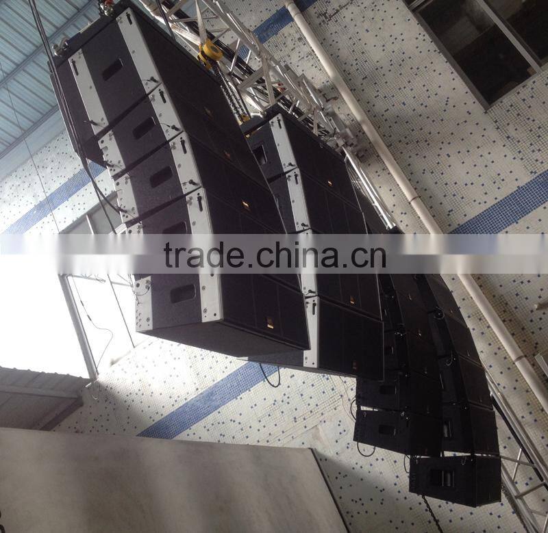 High Power Compact Double 8" Church Line Array