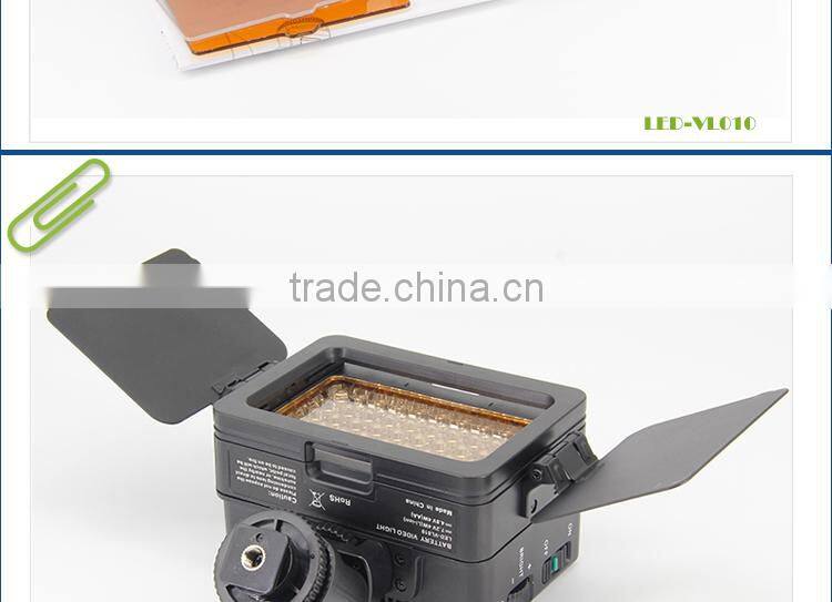 Rechargeable LED Video Lights 3200K 5500K 5600K For Canon 350D 700D 650D 600D 70D