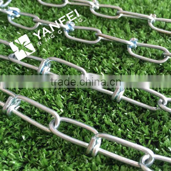 Double Loop Chain, DIN 5686 (Knotted Chain)