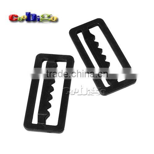 40mm Webbing Plastic Adjust Tri-Glide Slider Buckle Hardware for Outdoor Backpack Apparel Webbing Straps #FLC456-B
