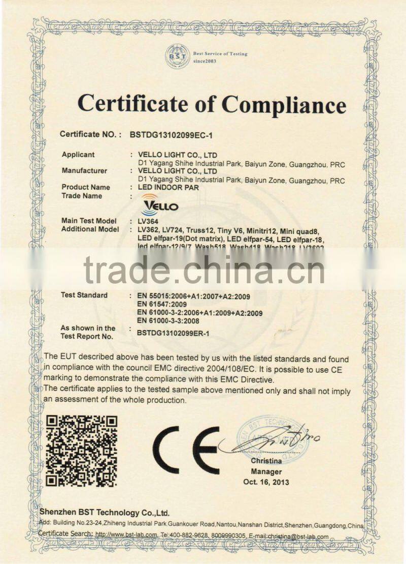 CE&RoHS / 12x12w Led wall wash Light/Bar Led LED COB-1251(5in1)