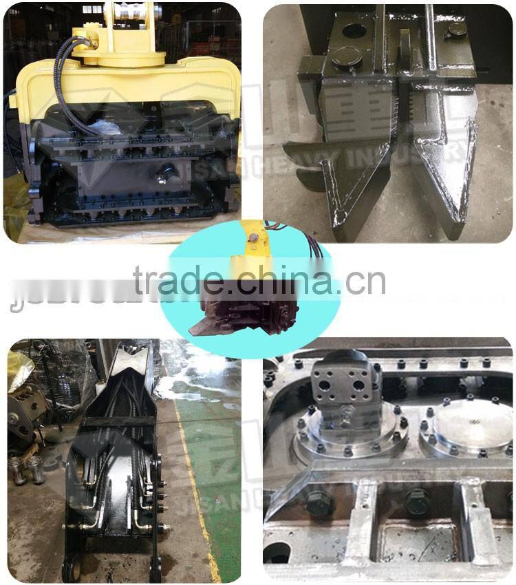 high quality and best price hydraulic pile drive hammer for various brand excavators