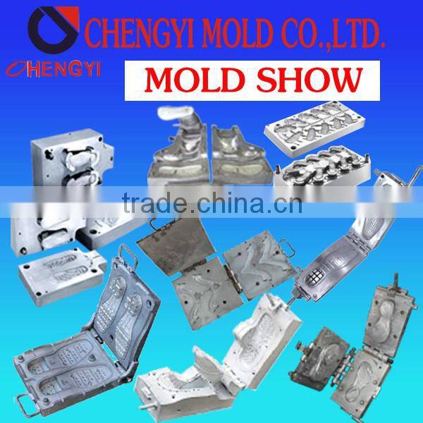 men's eva sole with pvc fashion shoe mold manufacture