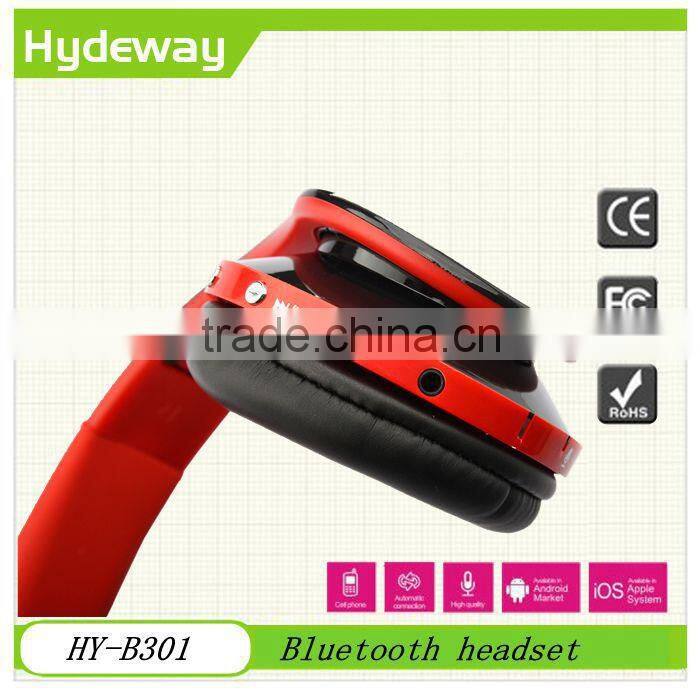Factory OEM Services stereo headphone bluetooth headset HY-B301