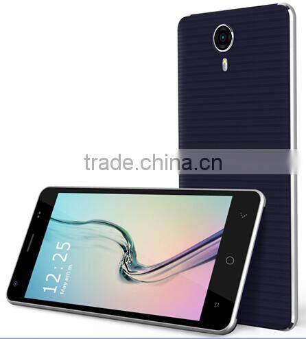 Unique slim METAL BOARDER design 5 inch android mobile phone