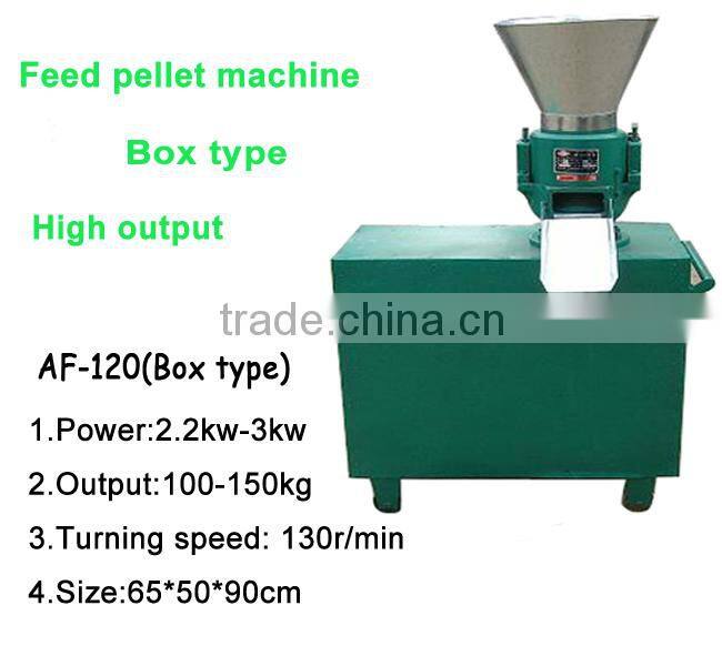 2014 Best price poultry animal feed machine for sale AF-120(Box type)