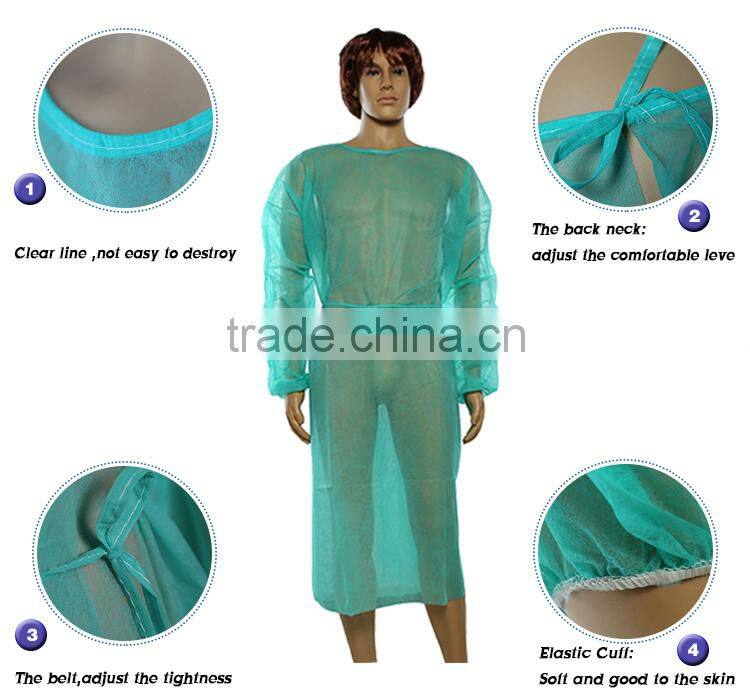newest waterproof sterile disposable surgical isolation gown