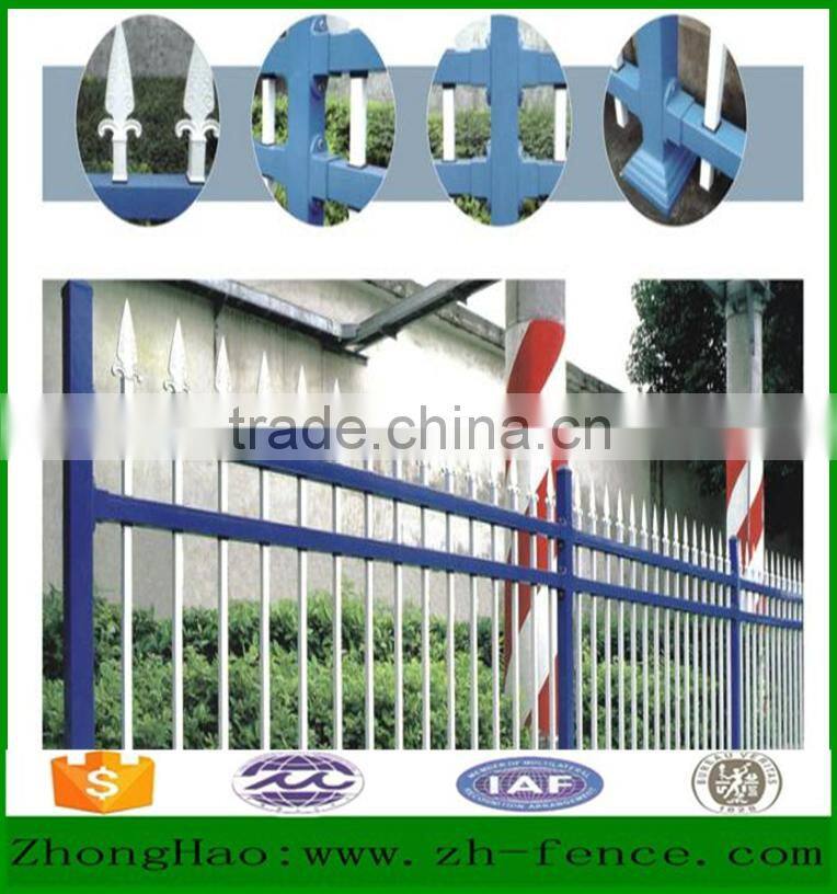 zinc steel fence