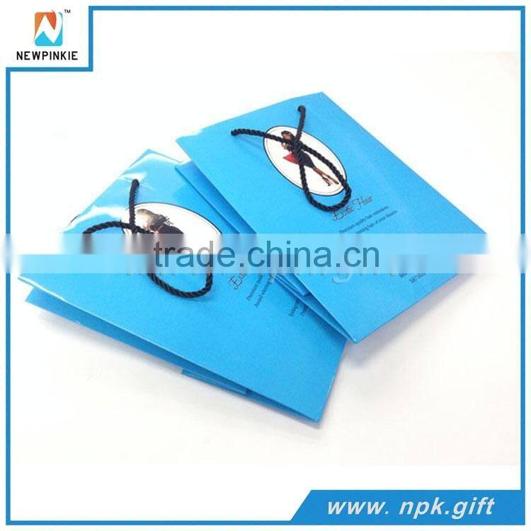 2016 China famous brand paper bag manufacturer in Shenzhen China