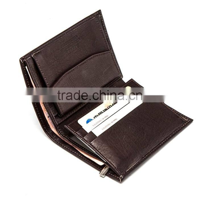 Customize Genuine Leather Modern Style High Standard Mens Purse