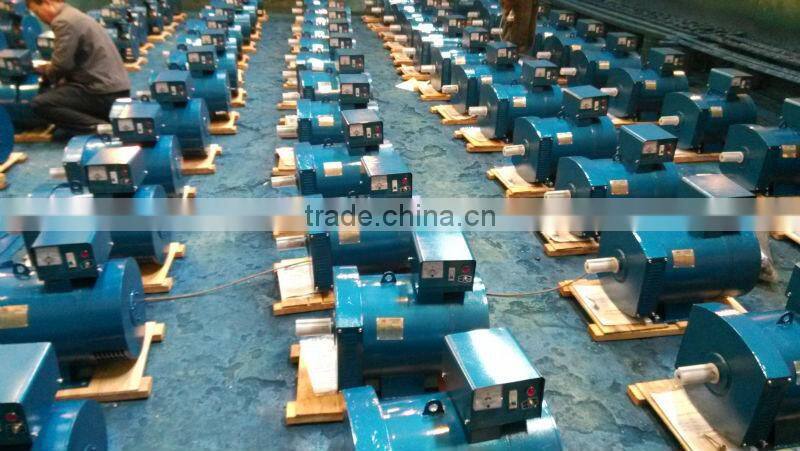 100% copper and 100% output AVR ST 7.5kva AC synchronous generator