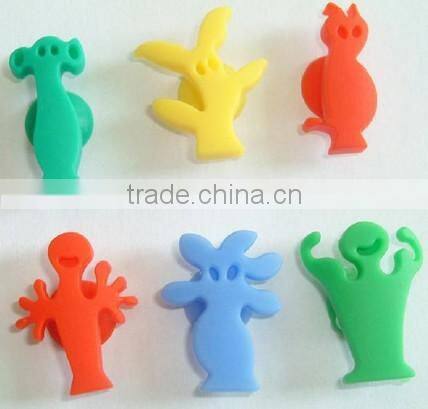 Fashion silicone rubber wine glass suction