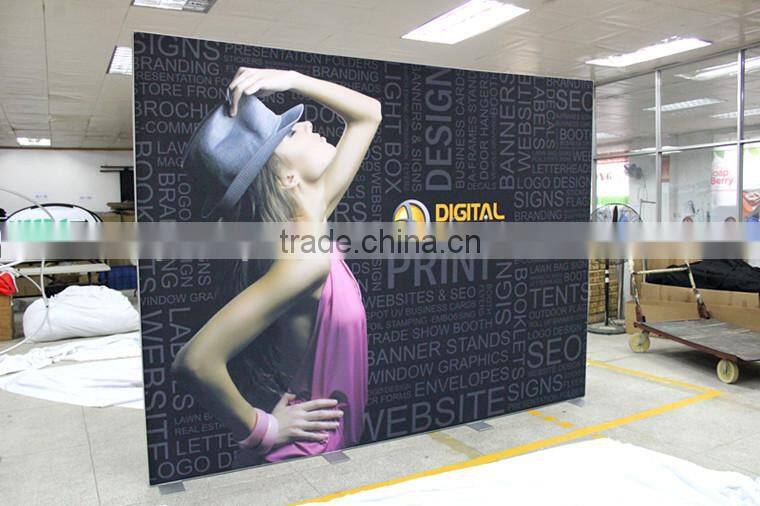 Lightweight Portable exhibition display, Trade show booth, fabric display stand