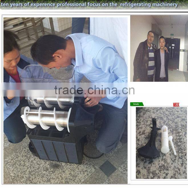 Black Color Single Bowl Slush Making Machine MK-03