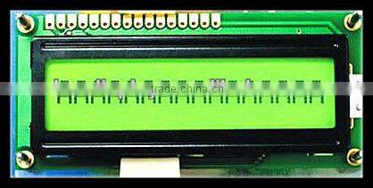 2004 positive dot-matrix yellow green custom lcd module display