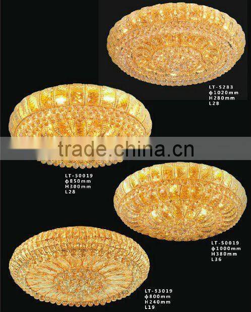 Glass lighting shade ceiling lamp