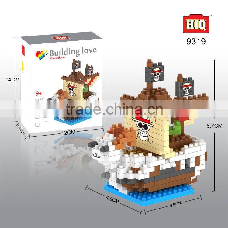 HIQ plastic educational diamond buidling block toys