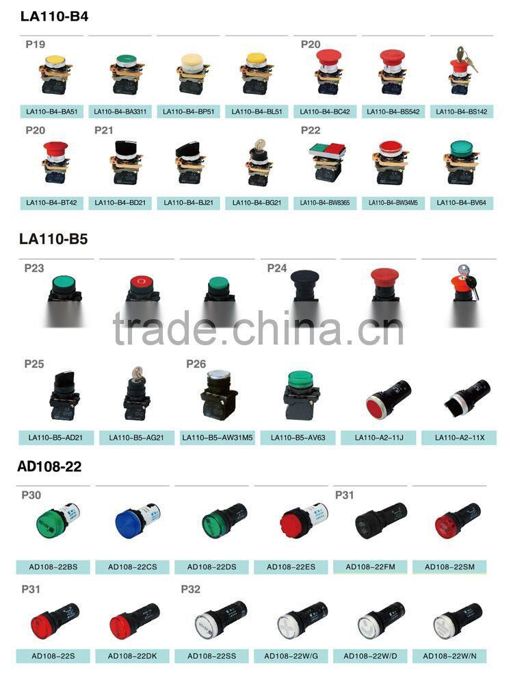 pure white mini indicator light LED Signal control Light Made in China