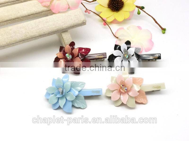 hot sell and new style cellulose acetate hairgrip for women