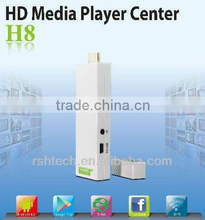 4GB Google Android wifi display HDMI TV dongle 1080P HD,supports DLNA,Airplay and Miracast