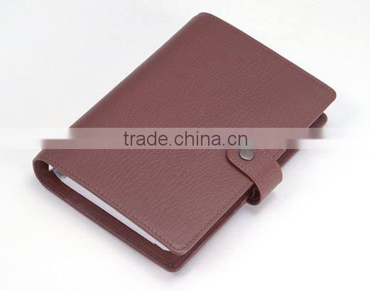 2015 Commercial Notebook With Leather Cover