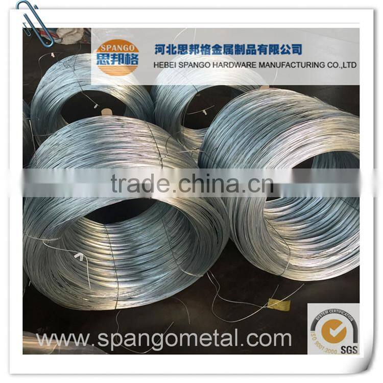 hot dipped galvanized Steel wire for armouring cable wire/size 5mm/made in China