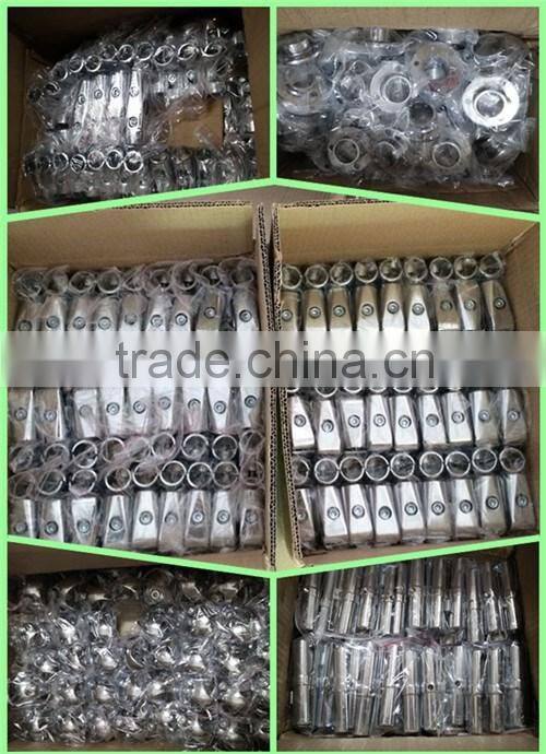 Wholesale metal tube joint fittings round pipe connector