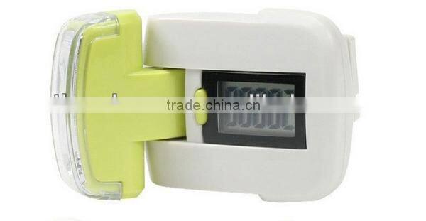 LCD Display Multifunctional Pedometer,digital led flashlight pedometer