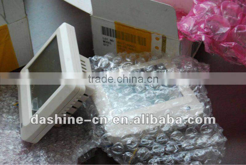 Touch screen thermostat plastic cases with large LCD display, plastic touch screen cases