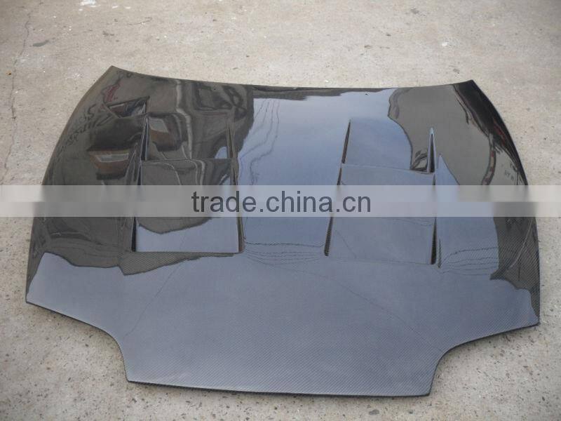 For supra mk5 ts style carbon fiber bonnet hood