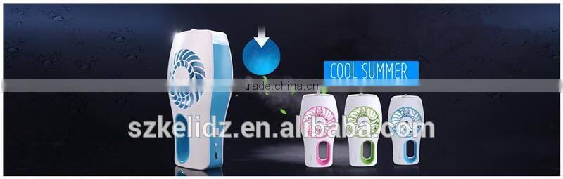 Battery-operated Handheld Water Misting Fan