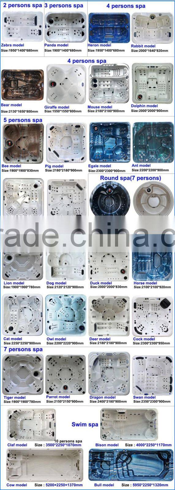 Luxury Balboa Control Outdoor Whirlpool