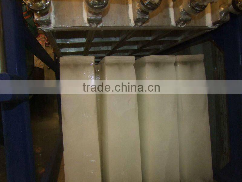 Commercial 3000kg/day automatic block ice machine for cooling
