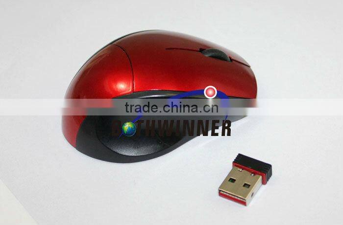 Mini 2.4G Cordless Wireless Mouse For Laptop USB Receiver