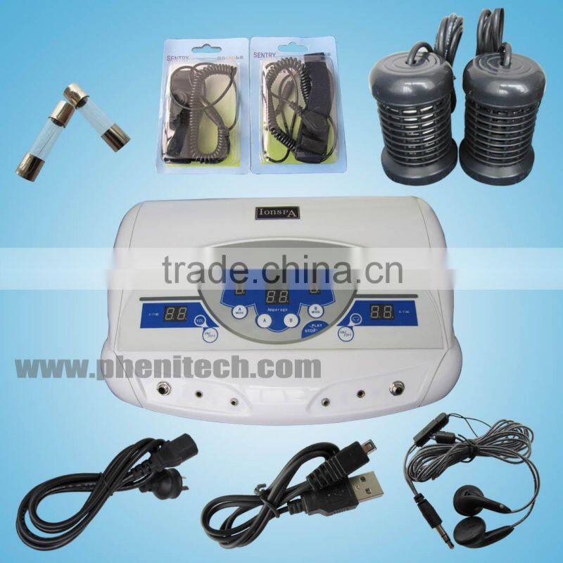 Dual Detox Foot Spa with MP3 Player device