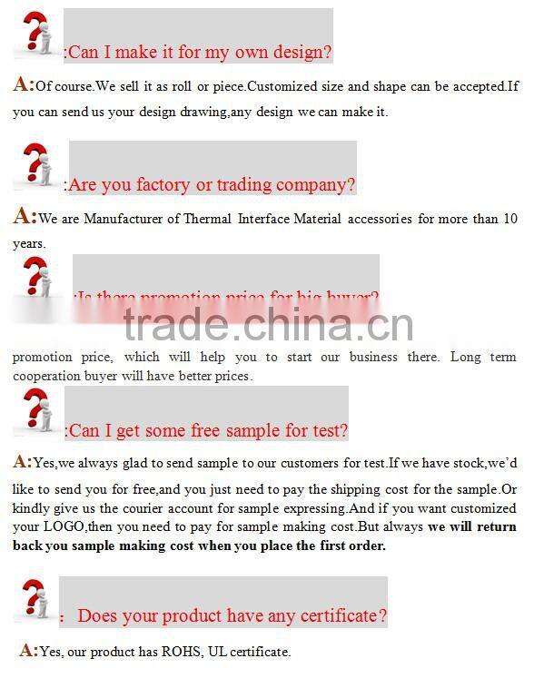 High Quality Thermal Conductive Transfer Tape For CPU Laptop