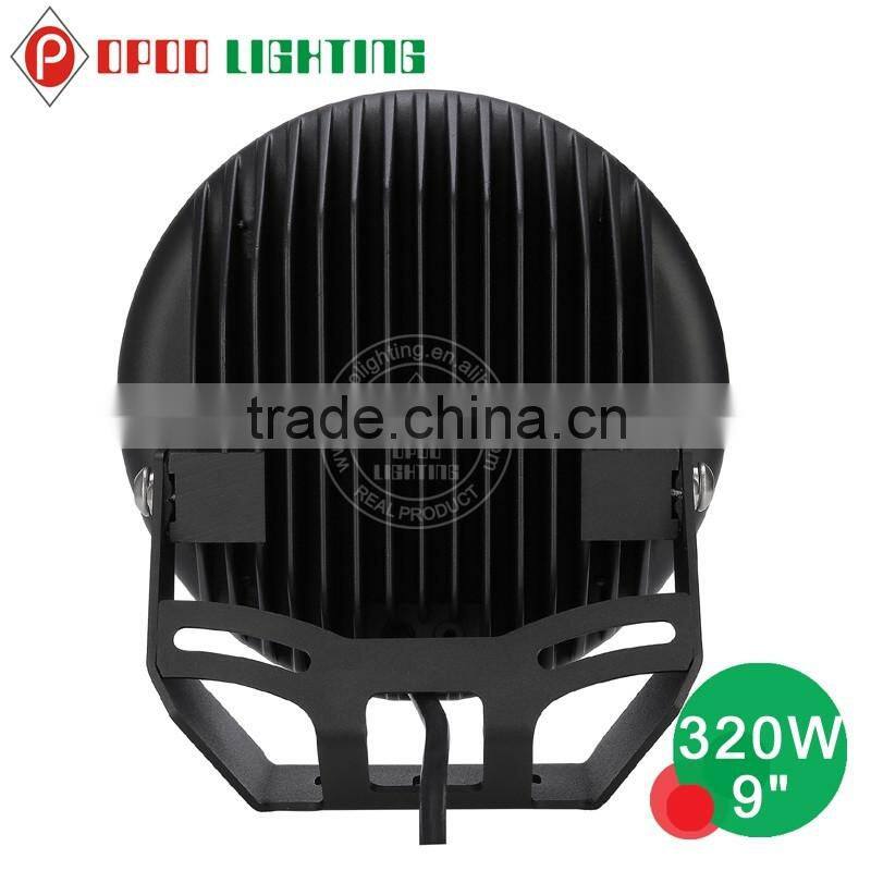 Promotion high power round 9 inch 320w 4d driving lights