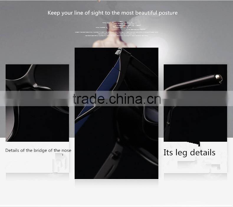 2015 hot sale fashion classic decorated sunglasses for men and women