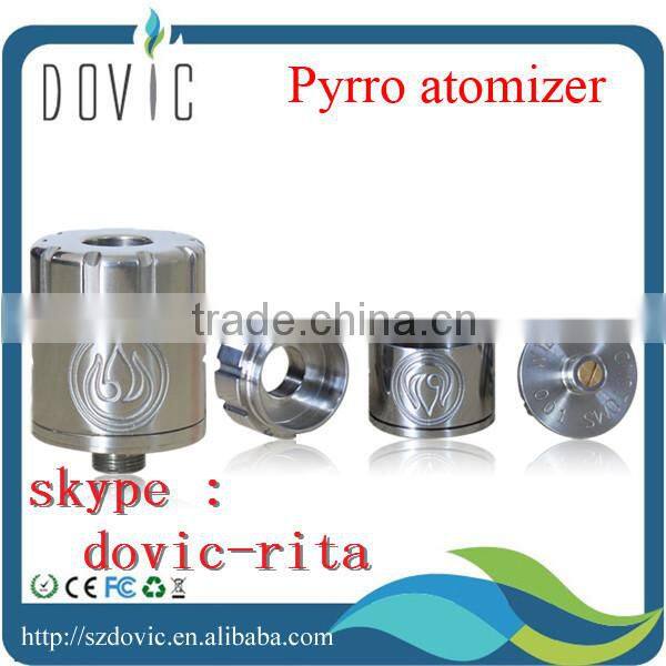Newest design full mechanical pyrro clone /rba pyrro atomizer /pyrro atomizer