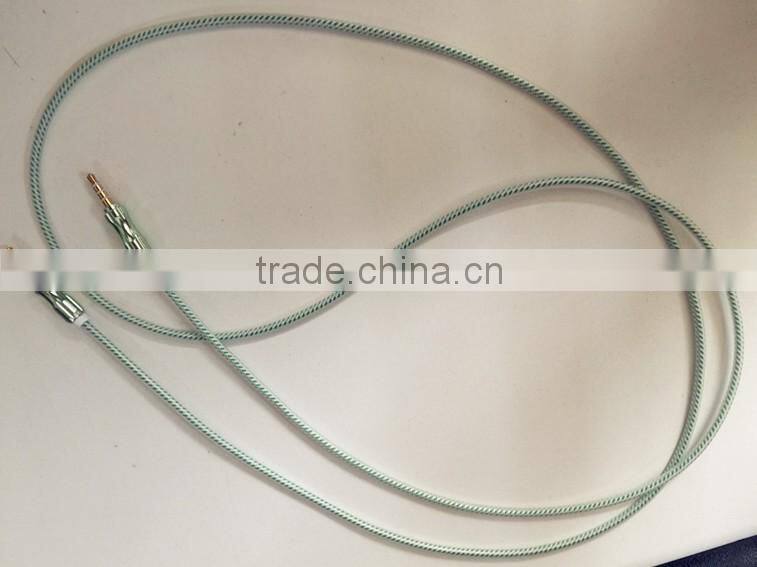 3.5mm male audio aux stereo jack cable