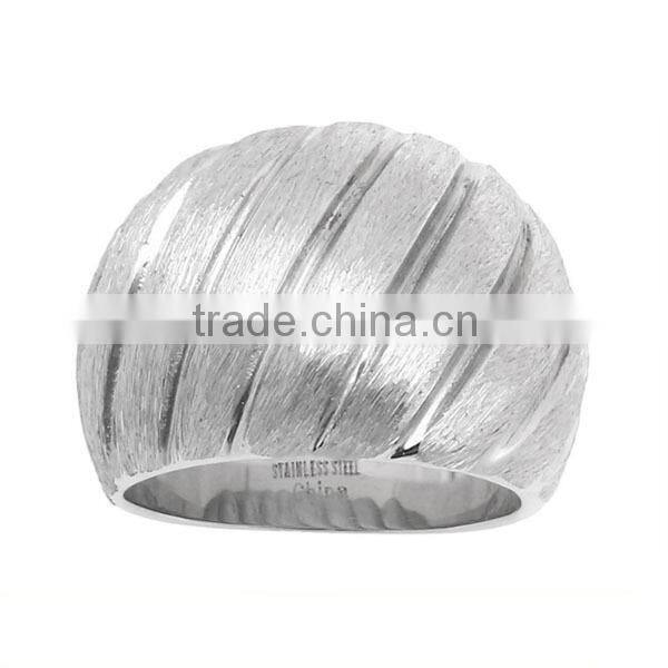 Classical chain design band stainless steel gold plated ring gold plated cock rings gold plated engagement rings (LR7614)