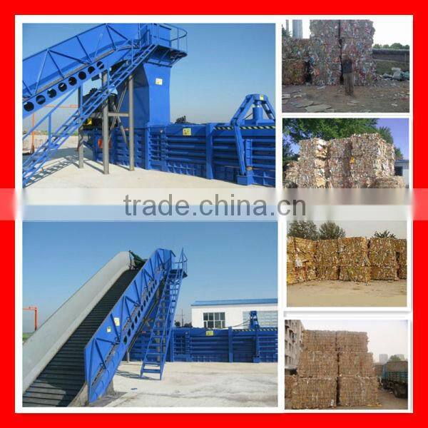 Automatic Waste Paper Baler Pressing Machines/Horizontal Waste Paper Baling Press Machine