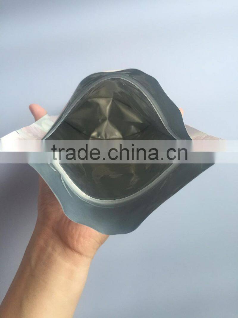 Aluminum Foil Stand Up Plastic Zipper Pouch bag for Cryogenic Dry Fruit