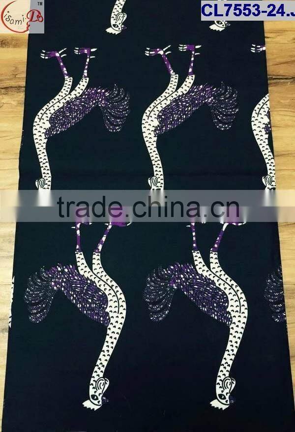 CL7553(19-24) different pattern Africa cotton wax Jacquard style holland wax african wax print fashion wax fabric